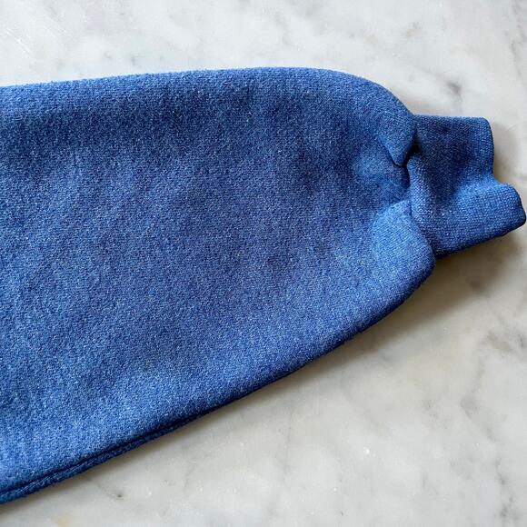 Vintage 90s Poconos Fall Tour Leaf Peeper Heather Blue Crewneck Sweatshirt - Picture 5 of 8